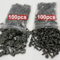 Self Tapping Screws Metal Fastener Clip for Car Motorcycle U-Type Clip with Screw Anti-rust Protection Clip Screw Iron Sheet Kit. 