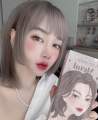Kota Color Cream Hair Color (metal ash grey). 