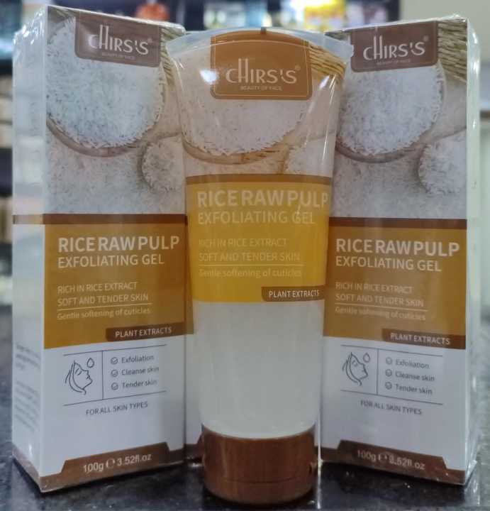 CHIRS%E2%80%99S%20Rice%20Raw%20Pulp%20Exfoliating%20Gel%20100g%20-%20Image%202