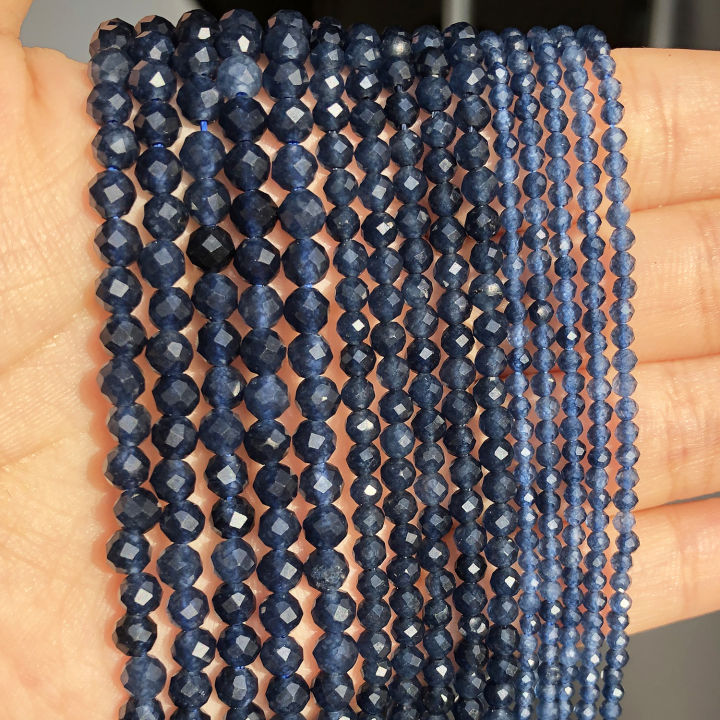2%203%204mm%20Natural%20Faceted%20Blue%20Sapphire%20Stones%20Loose%20Spacer%20Beads%20for%20Jewelry%20Making%20DIY%20Bracelet%20Earrings%20Accessories%2015''Inch%20-%20Image%204