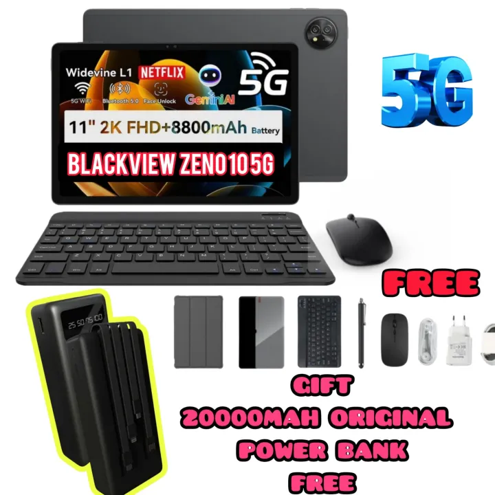 Blackview%20Zeno%2010%205G%20Tablet%20With%2020000mah%20free%20power%20bank%20And%20Trcsl%20Approwed%201%20Year%20Company%20Waranty%20Keybord%20Tempherd%20Glass%20Pouch%20Touch%20Pen%20Mouse%20Handfree%20All%20Free%20-%20Image%202