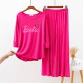 HERMAIN BANTVA purple Heart Printed Design Full Sleeves Round Neck Night Suit night wear night dress For Girls Womens Ladies night dress for girls. 