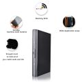 Rfid Credit Card Holder Men Minimalist Wallet Aluminium Bank Cardholder Case with Money Clip Designer Porte Carte. 
