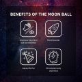The Original Moon Ball - Hyper Bouncy Ball - All Ages Extreme Bounce and Fun - Perfect for Active Play and Outdoor Games - Sunset. 