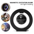 Magnetic levitation ball LED rotating earth floating light O/C shaped bedside lamp novel birthday gift. 