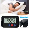 Digital Car Alarm Clock Electronic Travel Alarm Clock Time Date Automotive Electronic Stopwatch Mini Alarm Clock. 