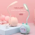 USB LED Desk Lamp Rabbit Light Cute Cartoon Lamp USB Rechargeable LED Reading Light Eye Protection Colorful Night Light New. 