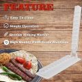 Bbq Meat Skewer Machine Kebab Press Maker Reusable Manual Kebab Mould Kebab Preparation Bbq Tool For Meat Vegetable Grilling Bbq.