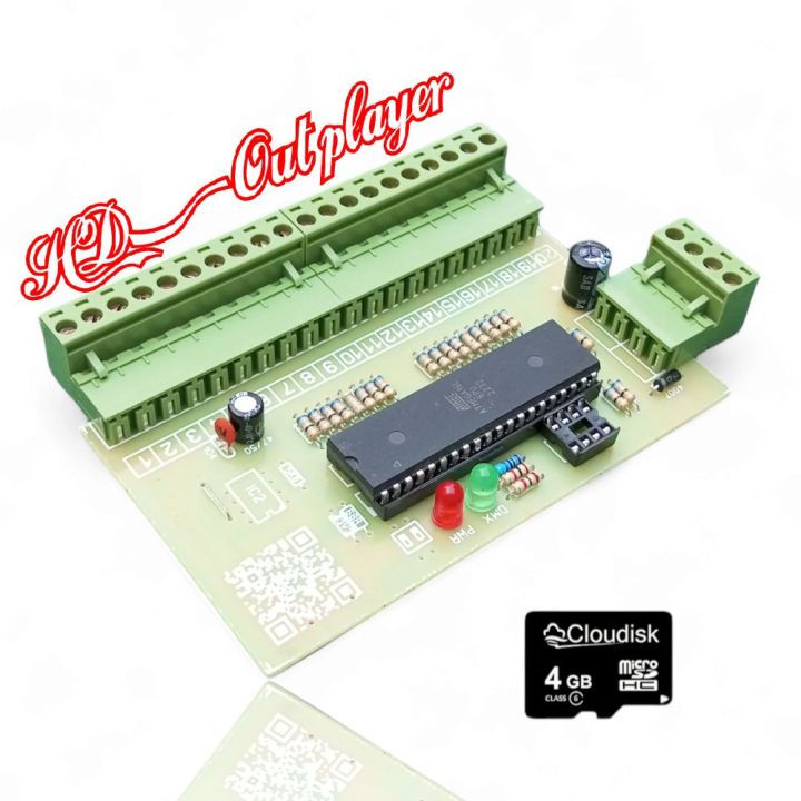 Jinx HD Parallel 20 Port SD Card Support Lededit 2018 Pixel Led Controller Board