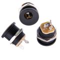 DC-2.1 DC Power Socket Panel Mount- 5 Pcs.
