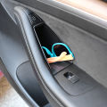 Door Side Storage Box for Tesla Model 3 2017-2023 Model Y 2020-2024 Armrest Phone Container Door Organizer Handle Pocket Tray. 