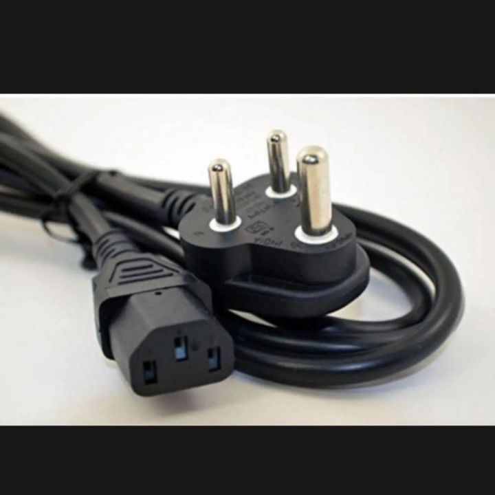 Power Cable Indian Plug Cord For Pc