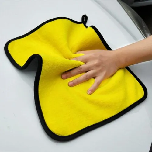 30X30%20cm%20Car%20Bike%20Wash%20Double%20Layer%20Ultra%20Soft%20Scratch%20Proof%20Microfiber%20Towel%20-%20Image%202