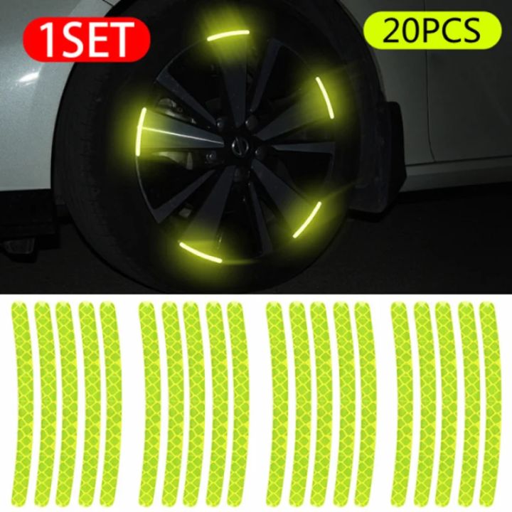20pcs%20Car%20Wheel%20Reflective%20Stickers%20Tyre%20Warning%20Stickers%203D%20Car%20Wheel%20Stickers%20Racing%20Wheel%20Hub%20Decals%20for%20%20Decorative%20Sticker%20-%20Image%206