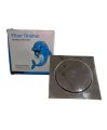 Floor drain push waste stainless steel jaali jali 6x6 push to open kitchen bathroom. 