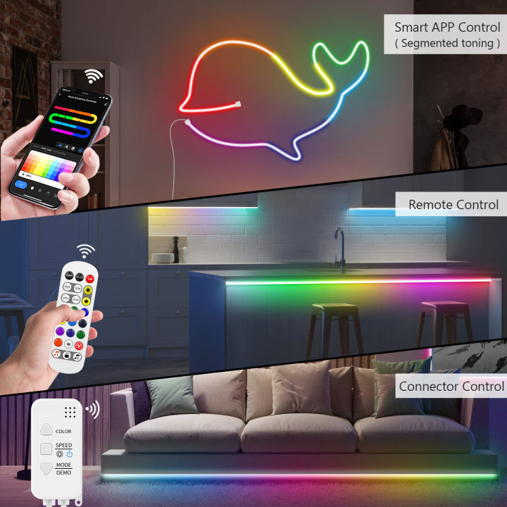 Smart%20RGBIC%20LED%20Strip%20Neon%20Lamp%20WS2811%20Bluetooth/WIFI%20VersionTuya%20App%20Control%20Dreamcolor%20Ambinet%20Tape%205V%20USB%20Plug/24V%20EU%20US%20Plug%20-%20Image%204