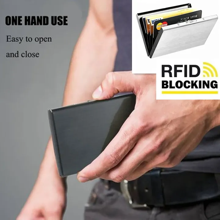 Rfid%20Credit%20Card%20Holder%20Men%20Minimalist%20Wallet%20Aluminium%20Bank%20Cardholder%20Case%20with%20Money%20Clip%20Designer%20Porte%20Carte%20-%20Image%202