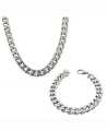 Pure Silver Stainless Steel Neck  Chain+Braclate  For Men/Boys+braclet For Boys/Men Top Fashion High Quality Handmade Heavy Link Neck CHAIN +Braclet For Men. 
