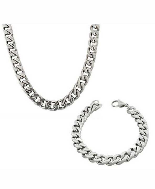 Pure%20Silver%20Stainless%20Steel%20Neck%20%20Chain+Braclate%20%20For%20Men/Boys+braclet%20For%20Boys/Men%20Top%20Fashion%20High%20Quality%20Handmade%20Heavy%20Link%20Neck%20CHAIN%20+Braclet%20For%20Men%20-%20Image%208