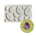1Pc, Rose Leaf Shape Chocolate Mold, 3D Silicone Mold, Leaf Shape Candy Mold, Fondant Mold, Gum Paste Mold, for DIY Cake Decorat.
