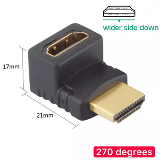 90%20degree%20and%20270%20degree%20bent%20HDMI%20cable%20connector%20for%20narrow%20space%20behind%20the%20TV%20or%20various%20devices.%20-%20Image%202