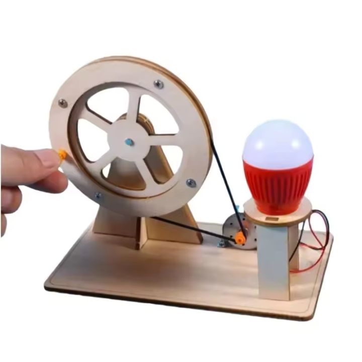 DIY Hand Crank Generator Science Kit STEM Educational Toy for Kids ...