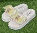 New Butterfly Net Design Thick Sole Slippers – Stylish Sandals for Girls, Ladies & Women.