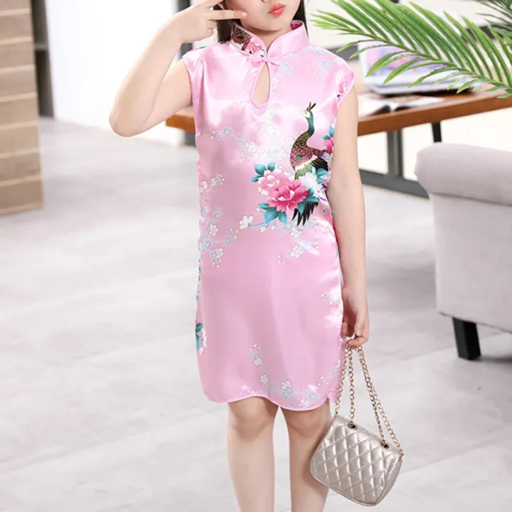 Cheongsam%20Dress%20Baby%20Girl%20Qipao%20Summer%20Clothes%20Peacock%20Sleeveless%20Slim%20Traditional%20Dress%20Child%20Girls%20Clothes%20Chinese%20Style%20-%20Image%206