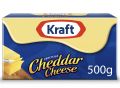 Kraft Cheddar Cheese Block 500g. 