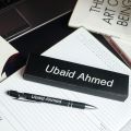 Customized your name Pen and Box ( best gift to send your teacher,father, mother,sister, brother). 