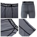 Men Bodybuilding Shorts Fitness Workout Inseam Gym Knickers Male Muscle Alive Elastic Compression Tights Skinny Leggins Hombre. 