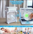 Portable Desktop Air Conditioner USB Mini Air Cooler Fan Water Cooling Fan with 3 Speed Spray Humidifier Purifier for Car HomeLow Stock arrow.. 