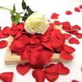 Valentine's Day 200Pcs Romantic Padded Fabric Throwing Petals Love Hearts for Table and Carpet Wedding Party Decoration. 