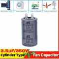 ceiling Fan Capacitor 3.5 UF, 450VAC with Sk Thailand Standard. 