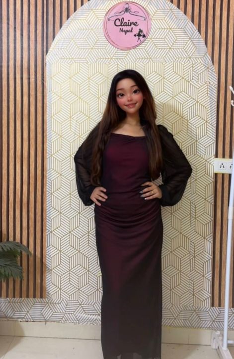 Claire%20Nepal%20Wine%20Bodycon%20Maxi%20Dress%20for%20Women%20%7C%20Stylish%20Dress%20%7C%20Party%20Outfit%20-%20Image%204