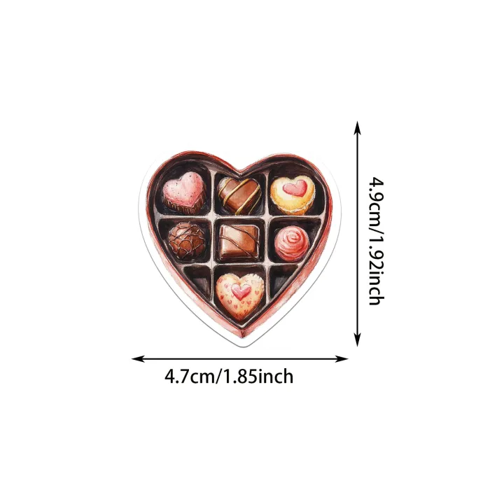 50PCS%20Chocolate%20Stickers%20Exquisite%20Handheld%20Materials%20Phone%20Cases%20Laptop%20Suitcases%20Water%20Cups%20Waterproof%20Stickers%20-%20Image%205