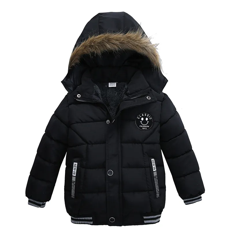 Winter Coats Leather Jacket For Year Old Boy Parka Boys Coat Age
