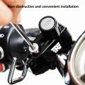 For Royal Enfield Bullet/Meteor/Classic 350 500 Interceptor 650 Continental GT Motorcycle Helmet Lock Anti-theft Security Safety. 