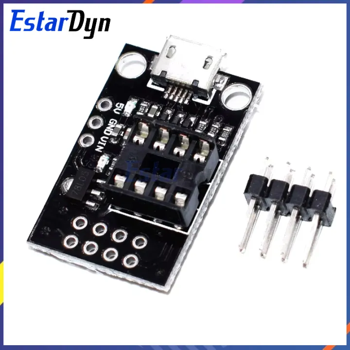 Estardyn%20ATtiny13A%20/%20ATtiny25%20/%20ATtiny45%20/%20ATtiny85%20Pluggable%20ATTINY%20Development%20Programming%20Bare%20Board%20-%20Image%203