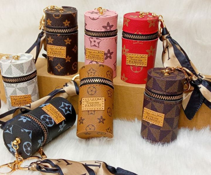 1pc%20Fashionable%20Mini%20Bucket%20Bag%20Keychain%20Coin%20Purse%20Keyring%20Mini%20Storage%20Key%20Holder%20For%20Women%20-%20Image%202