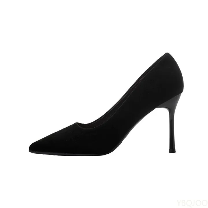 New%20Fashion%20women's%20shoes%20%20black%20high%20heels%20%20pointed%20suede%20pumps%20Elegant%20Shallow%20Mouth%20Etiquette%20Shoes%20Mujer%20Zapatos%20-%20Image%205