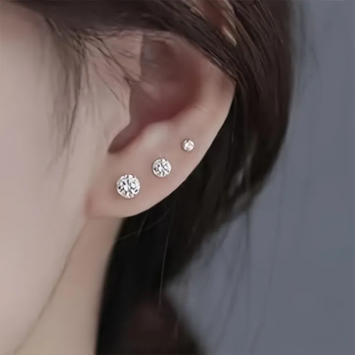 4/9%20Pairs/Set%20Stainless%20Steel%20Ear%20Clips%20And%20Fake%20Nose%20Studs,%20No%20Need%20for%20Piercing,%20Directly%20Wear%20Fashionable%20Clip-On%20Earrings%20-%20Image%204
