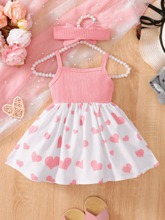 Fashionable%20baby%20girl%20summer%20trend%20cute%20heart%20with%20cartoon%20elephant%20suspender%20dress%20-%20Image%202