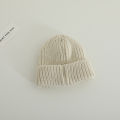 Children Knitted Warm Soft Hat 48-52cm Autumn Winter Girls Boys Windproof Hats with Bow Toddler Cold Proof Cap Kids Thicken Caps. 
