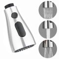 Kitchen Pull Out Faucet Sprayer Nozzle 3 Modes ABS Water Saving Bathroom Basin Sink Shower Spray Head For 1/2" Connection.
