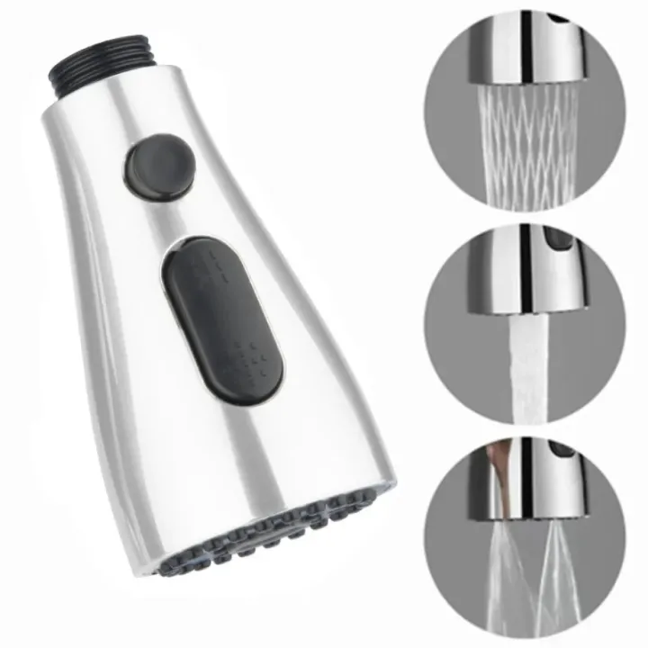 Kitchen%20Pull%20Out%20Faucet%20Sprayer%20Nozzle%203%20Modes%20ABS%20Water%20Saving%20Bathroom%20Basin%20Sink%20Shower%20Spray%20Head%20For%201/2"%20Connection%20-%20Image%202