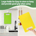 3 Pieces Cutting Boards, BPA Free Plastic Cutting Boards for Kitchen, Non Slip Cutting Mat for Meat and Vegetables, Thanksgiving. 