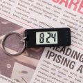 Electronic Clock Keychain Mini Electronic Neutral Student Elliptical Watch Digital Time Display Wall Clock Keychain  Led Clock. 