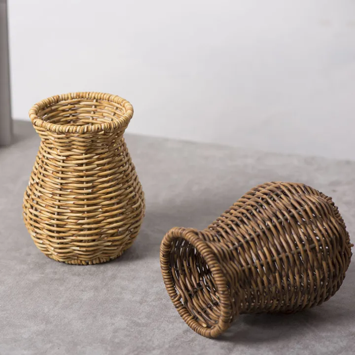 Handwoven%20Plastic%20Rattan%20Flower%20Vase%20For%20Dried%20Flowers%20Creative%20Household%20Decoration%20Centerpiece%20Office%20Effect%20Chic%20Flower%20Pot%20-%20Image%205