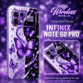 Infinix Note 60 Pro Butterfly Back Wrap Skin Sticker. 